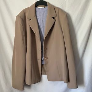 Ingenuity Plus size vintage womens blazer